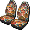 Mandala Mosaic Themed Design Print Universal Fit Car Seat Covers