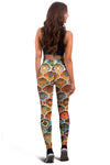 Mandala Mosaic Themed Design Print Women Leggings