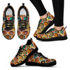 Mandala Mosaic Themed Design Print Women Sneakers Shoes