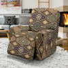 Mandala Motif Themed Design Print Recliner Slipcover-JTAMIGO.COM