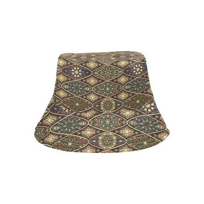 Mandala Motif Themed Design Print Unisex Bucket Hat