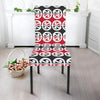 Maori Classic Themed Design Print Dining Chair Slipcover-JTAMIGO.COM