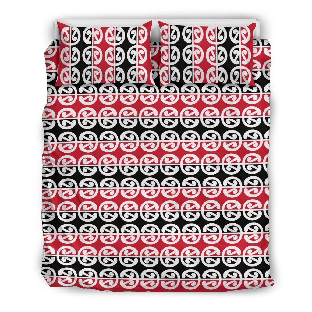 Maori Classic Themed Design Print Duvet Cover Bedding Set