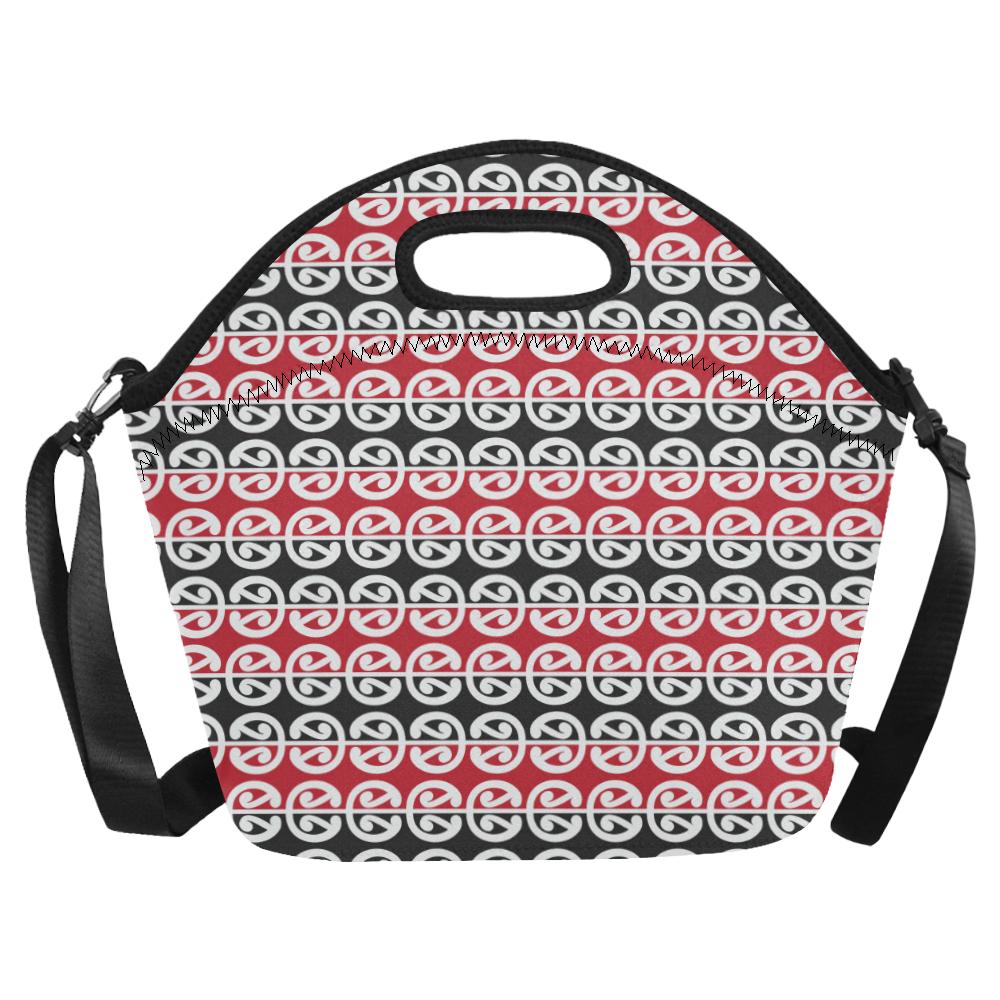 Maori Classic Themed Design Print Neoprene Lunch Bag (Model 1669)(Large)-JTAMIGO.COM