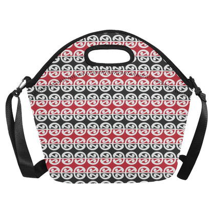 Maori Classic Themed Design Print Neoprene Lunch Bag (Model 1669)(Large)-JTAMIGO.COM