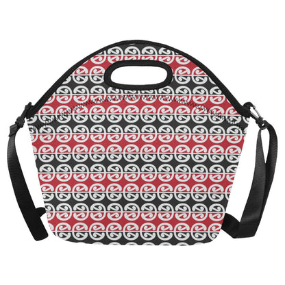 Maori Classic Themed Design Print Neoprene Lunch Bag (Model 1669)(Large)-JTAMIGO.COM