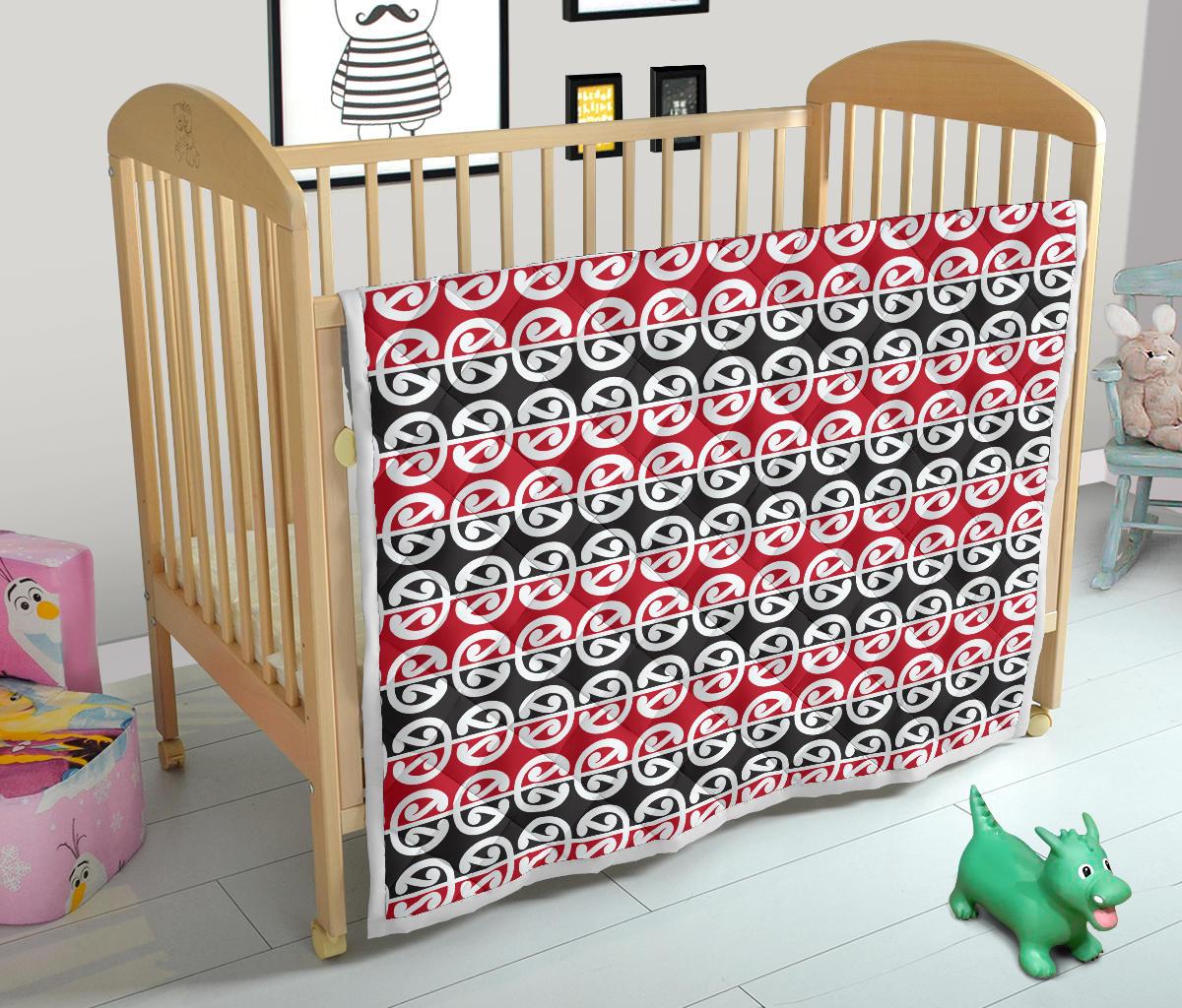Maori Classic Themed Design Print Premium Quilt-JTAMIGO.COM