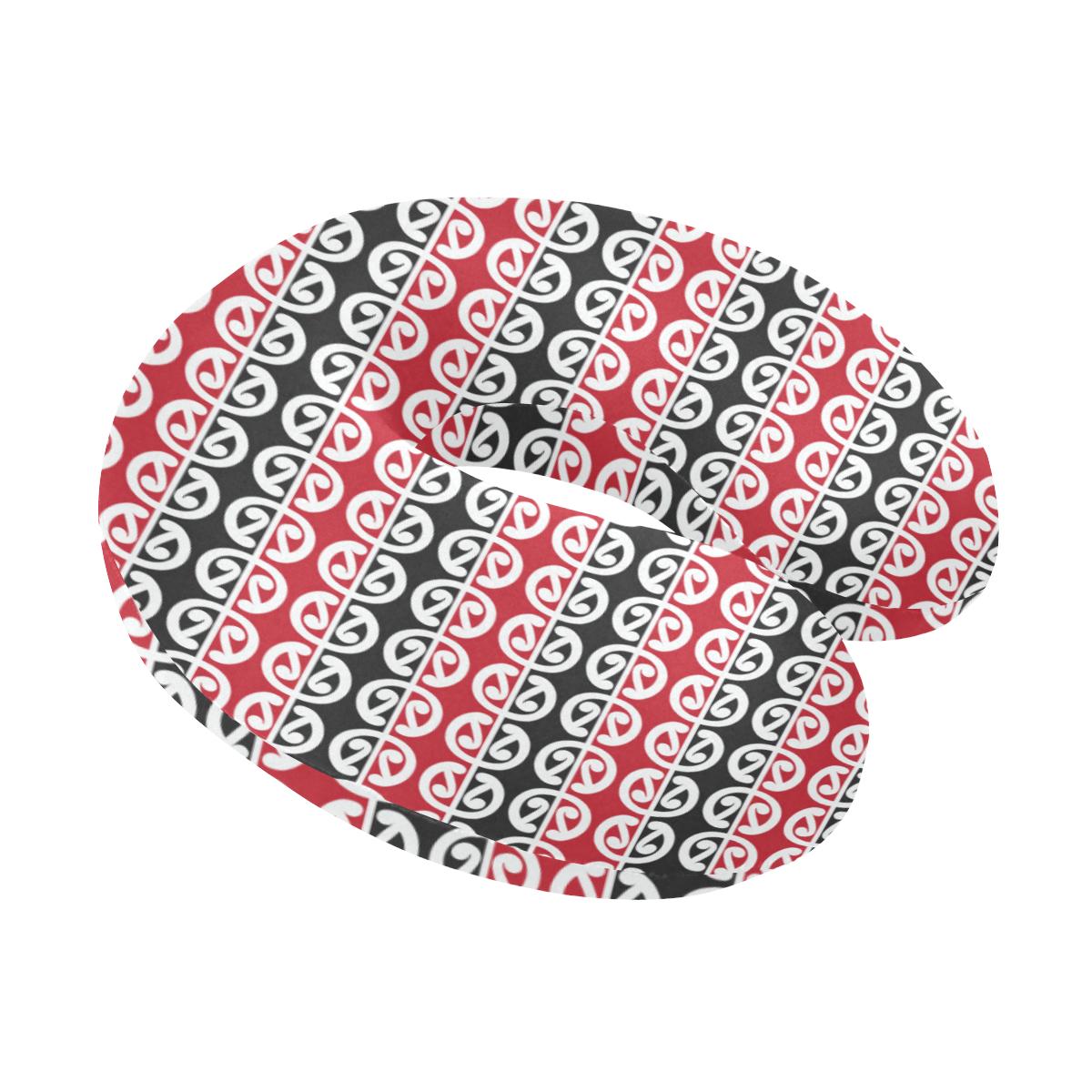 Maori Classic Themed Design Print U-Shaped Travel Neck Pillow-JTAMIGO.COM