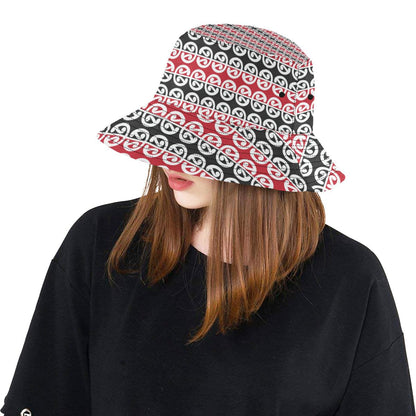 Maori Classic Themed Design Print Unisex Bucket Hat