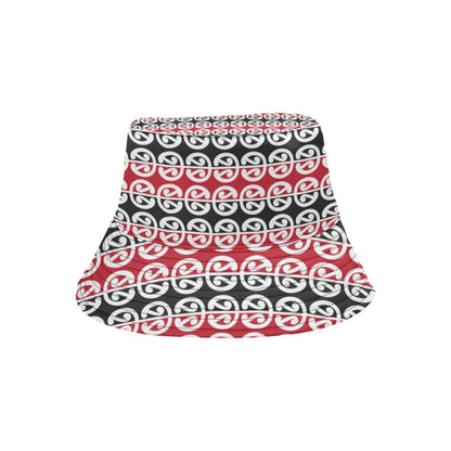 Maori Classic Themed Design Print Unisex Bucket Hat