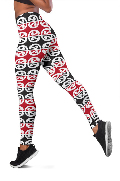 Maori Classic Themed Design Print Women Leggings