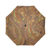 Maori Ornament Design Print Automatic Foldable Umbrella