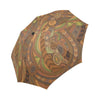 Maori Ornament Design Print Automatic Foldable Umbrella