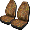 Maori Ornament Design Print Universal Fit Car Seat Covers