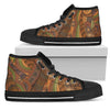 Maori Ornament Design Print Women High Top Shoes