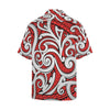 Maori Polynesian Themed Design Print Men Aloha Hawaiian Shirt