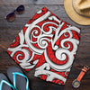 Maori Polynesian Themed Design Print Mens Shorts-JTAMIGO.COM