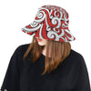 Maori Polynesian Themed Design Print Unisex Bucket Hat