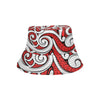 Maori Polynesian Themed Design Print Unisex Bucket Hat