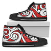 Maori Polynesian Themed Design Print Women High Top Shoes