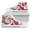 Maori Polynesian Themed Design Print Women High Top Shoes