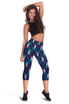 Mermaid Girl Cute Design Print Women Capris