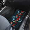 Mermaid Girl Themed Design Print Car Floor Mats