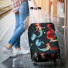 Mermaid Girl Themed Design Print Luggage Cover Protector