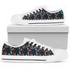 Mermaid Girl Themed Design Print Women Low Top Shoes