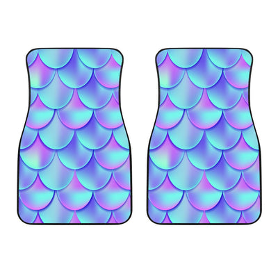 Mermaid Tail Design Print Pattern Car Floor Mats