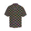 Mermaid Tail Rainbow Design Print Men Aloha Hawaiian Shirt