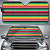 Mexican Blanket Classic Print Pattern Car Sun Shade For Windshield