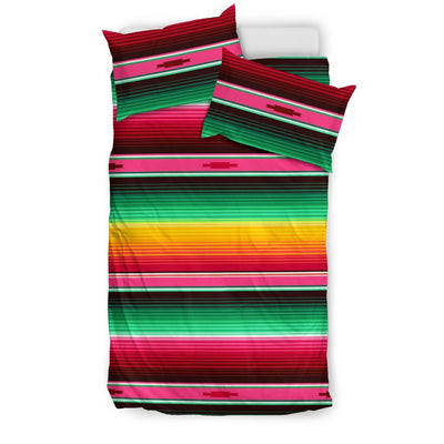 Mexican Blanket Classic Print Pattern Duvet Cover Bedding Set