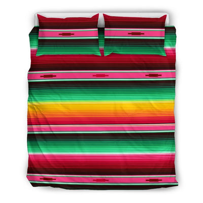 Mexican Blanket Classic Print Pattern Duvet Cover Bedding Set