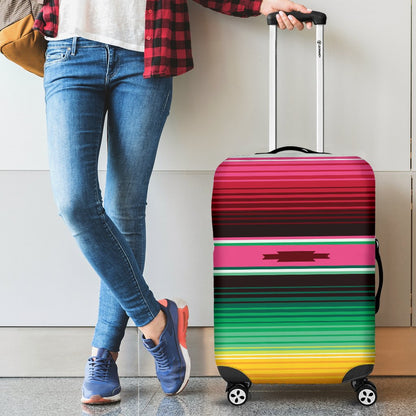 Mexican Blanket Classic Print Pattern Luggage Cover Protector