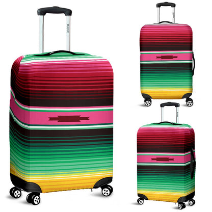 Mexican Blanket Classic Print Pattern Luggage Cover Protector