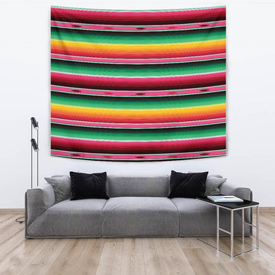 Mexican Blanket Classic Print Pattern Tapestry