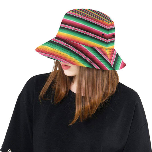 Mexican Blanket Classic Print Pattern Unisex Bucket Hat