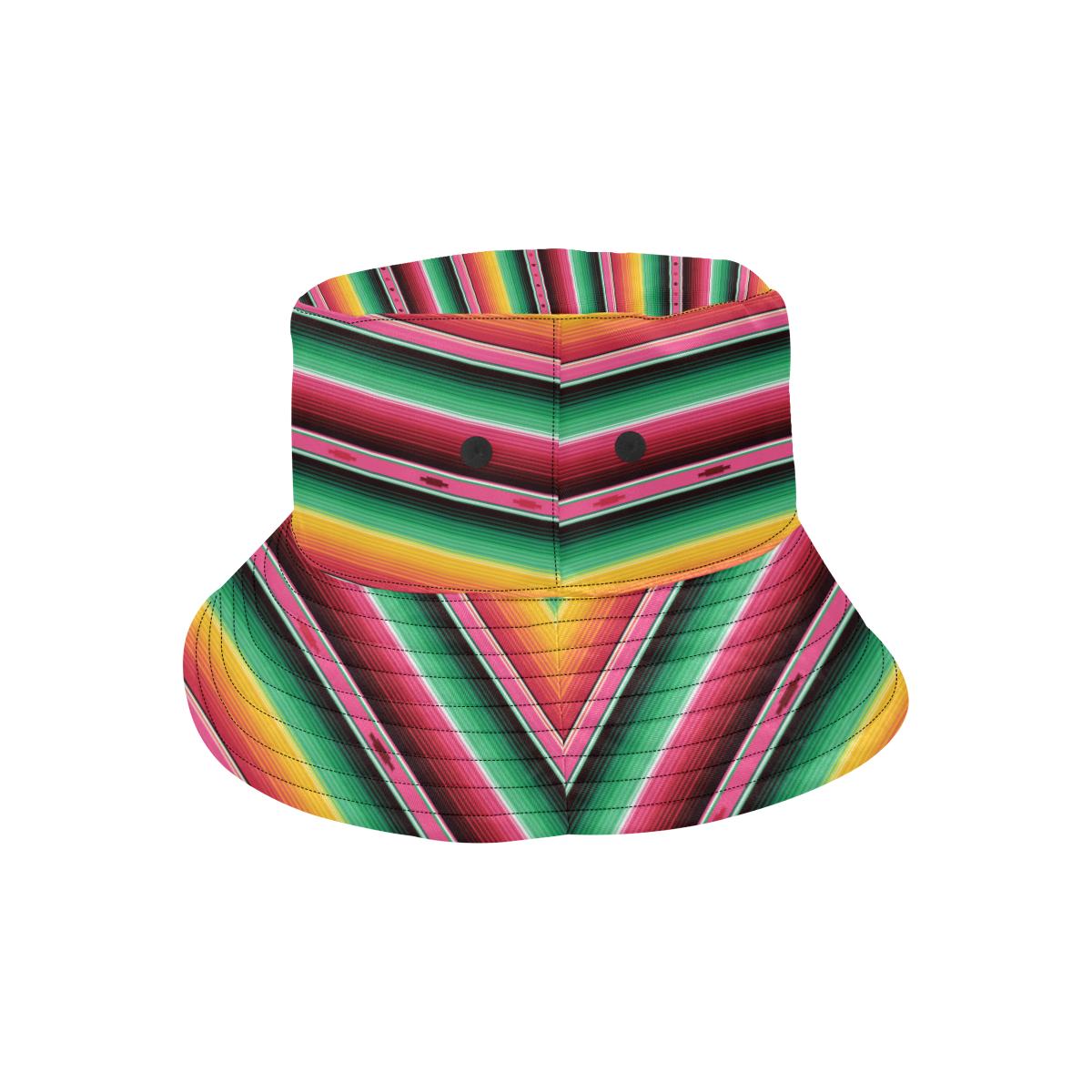 Mexican Blanket Classic Print Pattern Unisex Bucket Hat