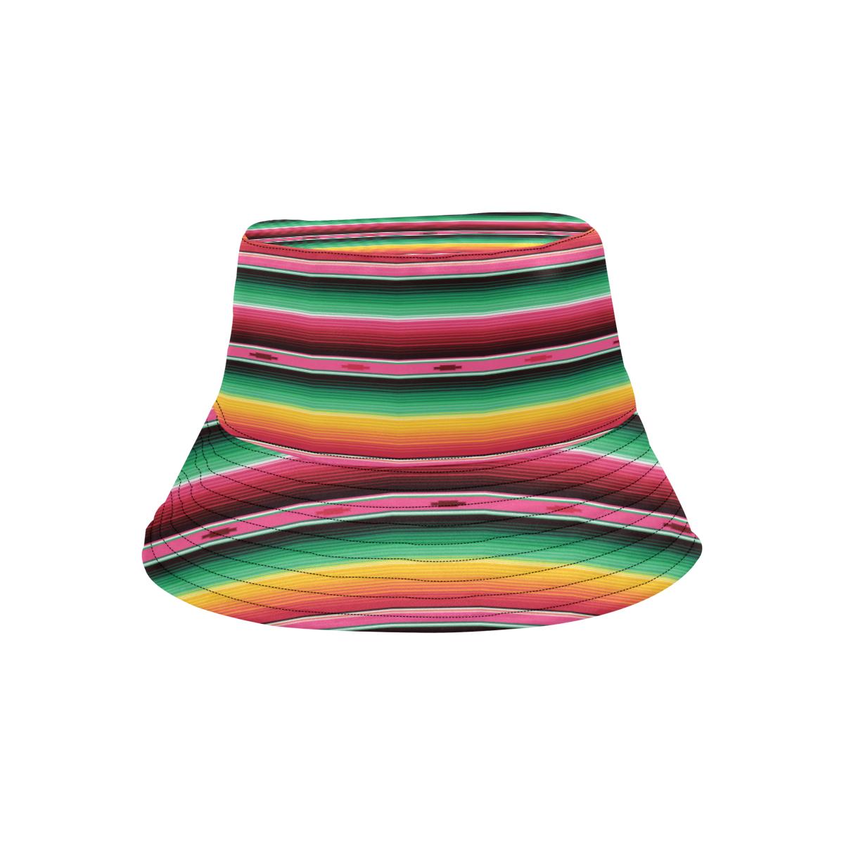 Mexican Blanket Classic Print Pattern Unisex Bucket Hat