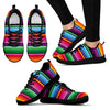 Mexican Blanket Colorful Print Pattern Women Sneakers Shoes