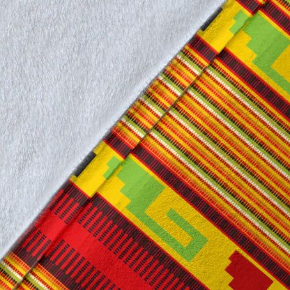 Mexican Blanket Ornament Print Pattern Fleece Blanket