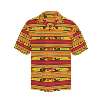 Mexican Blanket Ornament Print Pattern Men Aloha Hawaiian Shirt