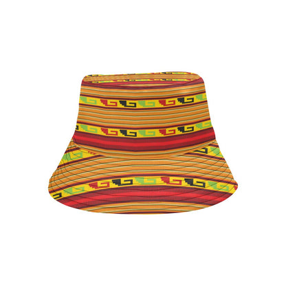 Mexican Blanket Ornament Print Pattern Unisex Bucket Hat