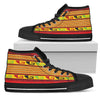 Mexican Blanket Ornament Print Pattern Women High Top Shoes