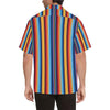 Mexican Blanket Stripe Print Pattern Men Aloha Hawaiian Shirt