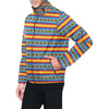 Mexican Blanket ZigZag Print Pattern Men Windbreaker Jacket-JTAMIGO.COM
