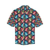 Monkey Colorful Design Themed Print Men Aloha Hawaiian Shirt