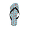 Monkey Cute Design Themed Print Flip Flops-JTAMIGO.COM