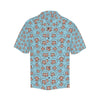 Monkey Cute Design Themed Print Men Aloha Hawaiian Shirt